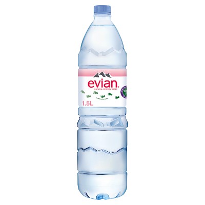 Evian Natural Mineral Water 1.5L image 1