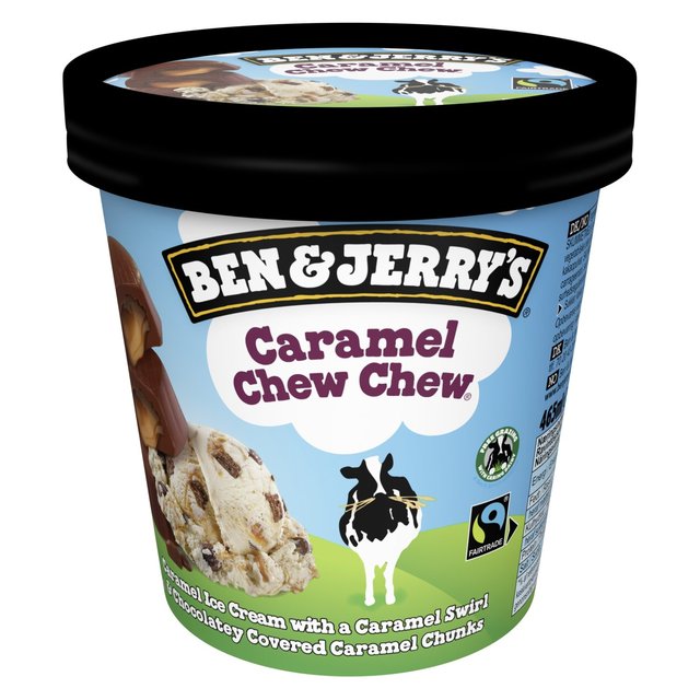 Ben &amp; Jerry's Caramel Chew Chew Ice Cream 465 ml image 1