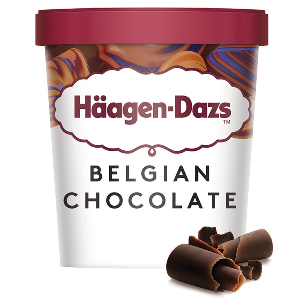 Häagen-Dazs Belgian Chocolate Ice Cream 460ml image 1
