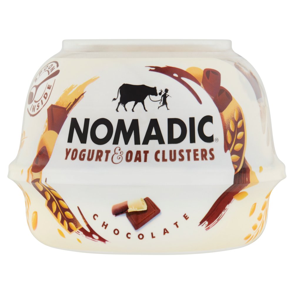 Nomadic Yogurt &amp; Oat Clusters Chocolate 169g image 1
