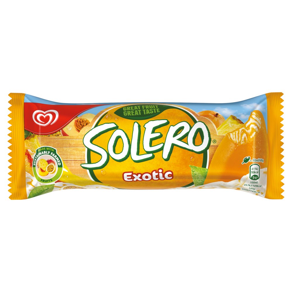 Solero Exotic Ice Cream 90ml image 1