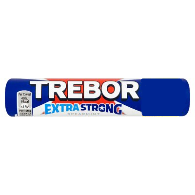 Trebor Extra Strong Spearmint Mints Roll 41.3g image 1