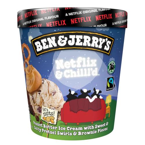 Ben &amp; Jerry's Netflix &amp; Chilll'd Ice Cream 465 ml image 1