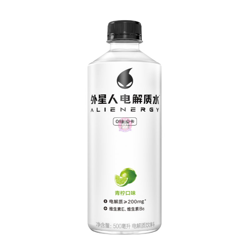 元气森林外星人电解质水青柠味500ml GKF Sports Drink Lime Flavour 图像 1