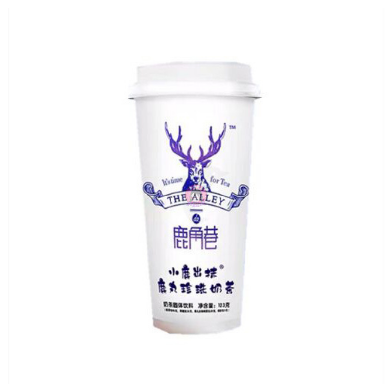 鹿角巷鹿丸珍珠奶茶抹茶味123g The Alley Tapioca Tea Drink Matcha Flavour image 1