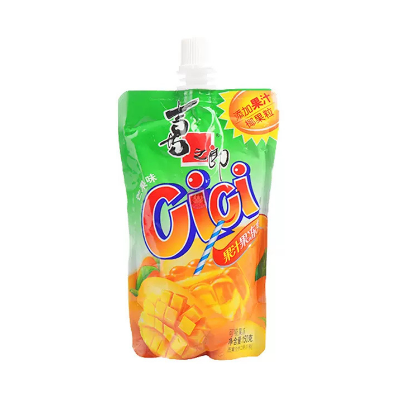 喜之郎果汁果冻爽芒果味150g XZL Jelly Drink Mango Flavour image 1