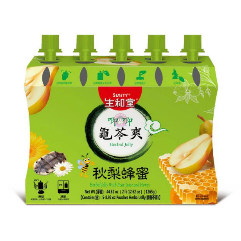 生和堂龟苓爽秋梨蜂蜜味253g SU Herbal Jelly Drink Pear & Honey image 1
