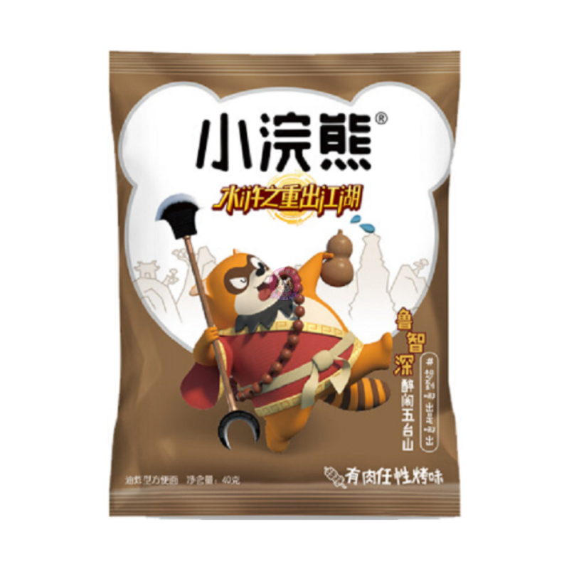 统一小浣熊干脆面烤肉味40g Uni Noodle Snack-BBQ image 1