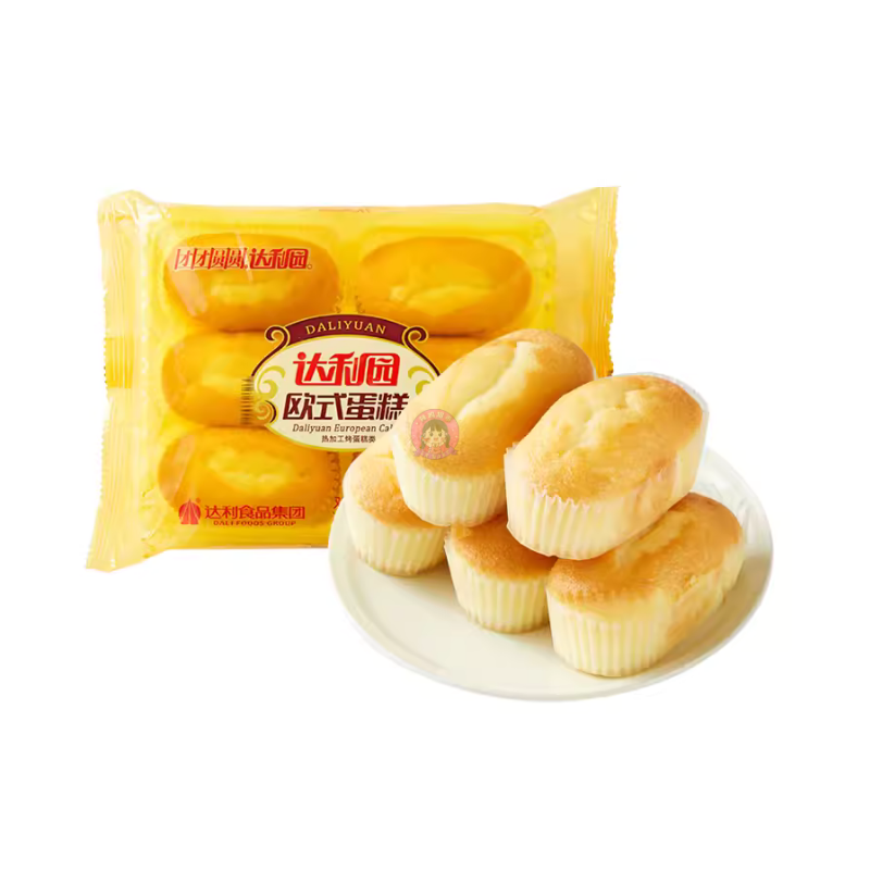 达利园欧式蛋糕鸡蛋味168g DLY European Cake Original Flavour image 1