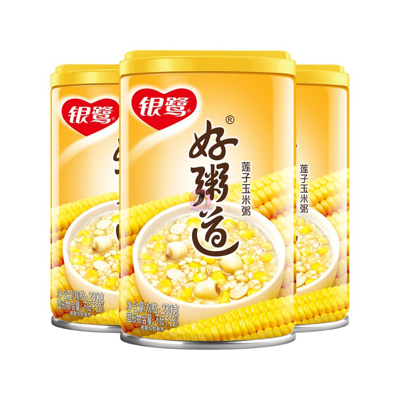 银鹭好粥道莲子玉米粥280g YL Lotus Seed & Corn Congee image 1