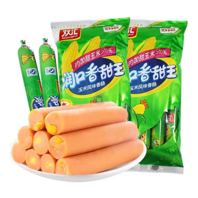 王中王玉米风味火腿肠30g WZW Chinese Sausage with Sweet Corn image 1