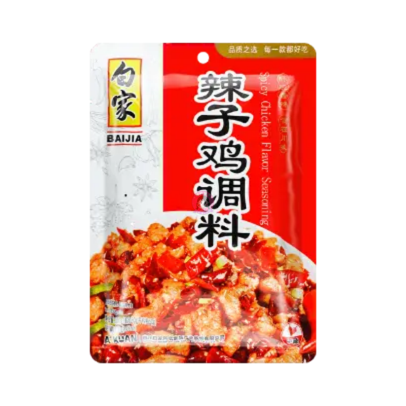 白家 辣子鸡调料 100g Spicy Chicken Flavor Seasoning image 1