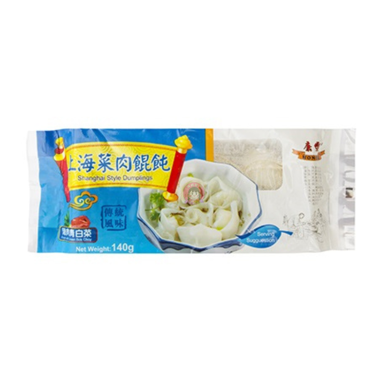 康乐上海青猪肉馄饨140g Honor Pork & Pak Choi Wonton image 1