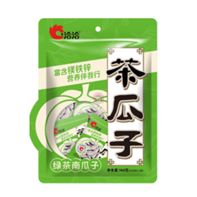 洽洽南瓜子绿茶味140g CC Pumpkin Seed Green Tea image 1