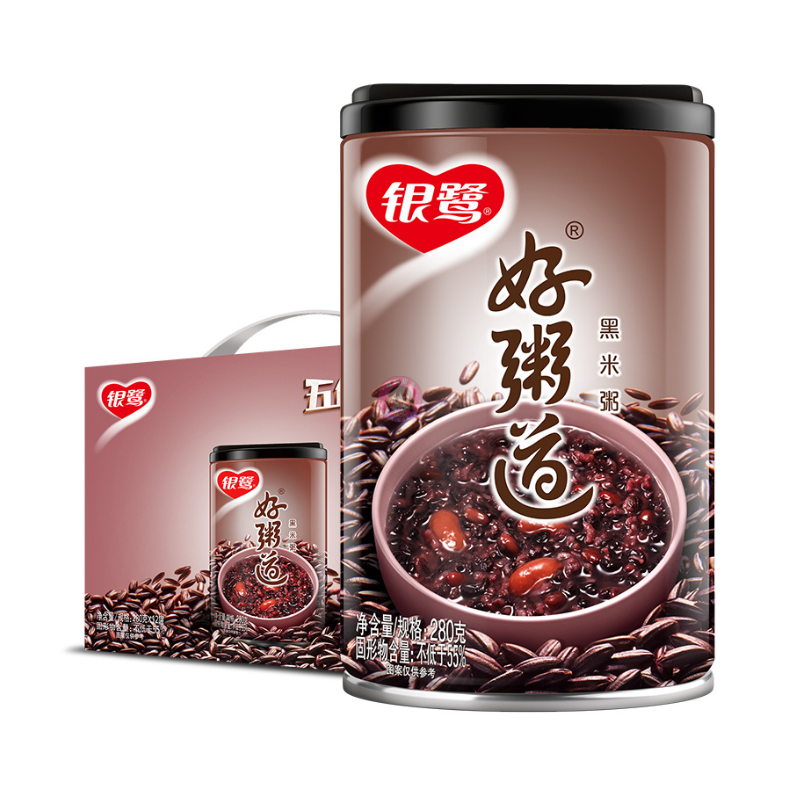 银鹭好粥道黑米粥280g YL Mixed Congee Black Glutinous image 1