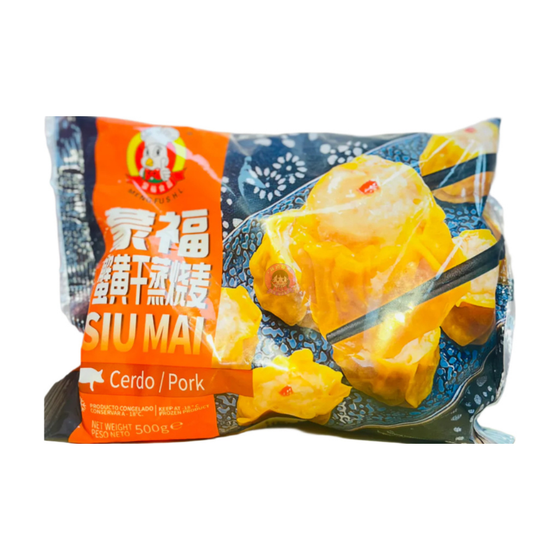 蒙福蟹黄干蒸烧卖500g MF Pork Siu Mai With Crab Roe 图像 1