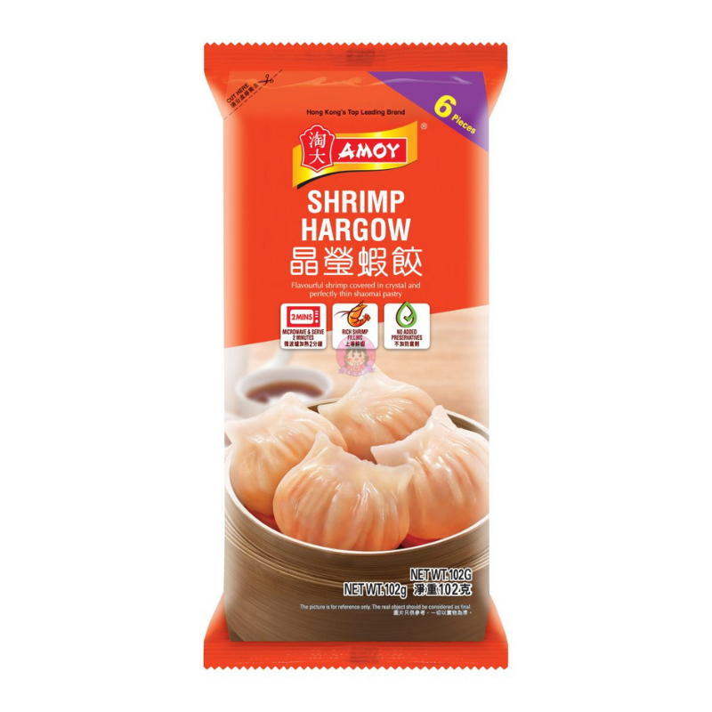 淘大水晶虾饺102g Amoy Shrimp Dumpling Hargows image 1