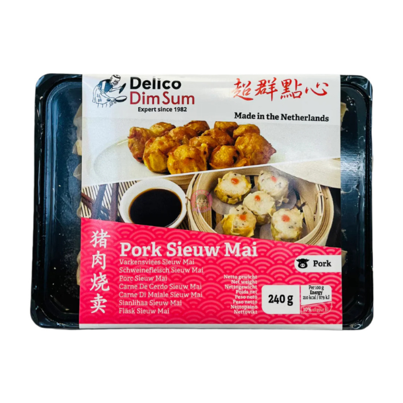 超群猪肉烧麦240g Delico Pork Sieuw Mai 图像 1