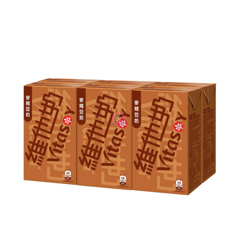 维他麦精豆奶250ml*6 Vita Soy Drink Malted image 1