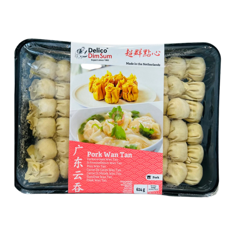 超群猪肉馄饨630g Delico Pork Wan Tan 图像 1