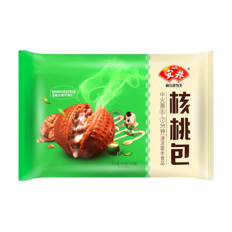 安井核桃包360g Anjoy Walnut Bun image 1