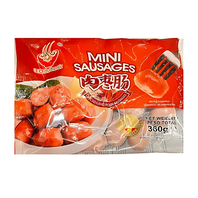 正点肉枣肠360g Authentic Mini Sausages 图像 1