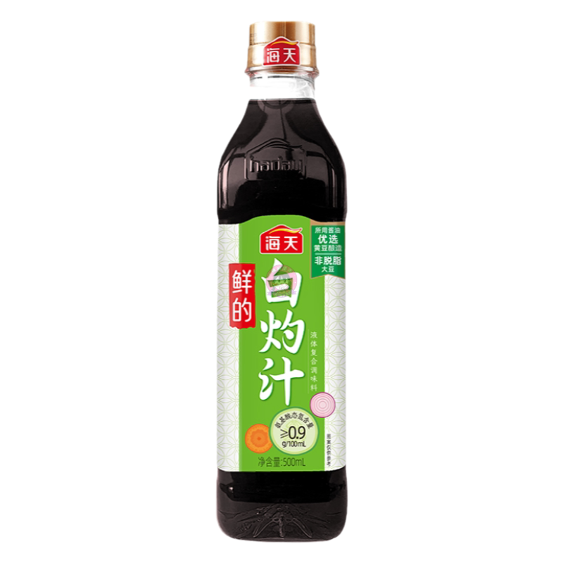 海天白灼汁450ml Hayday Brewing Soy Sauce image 1