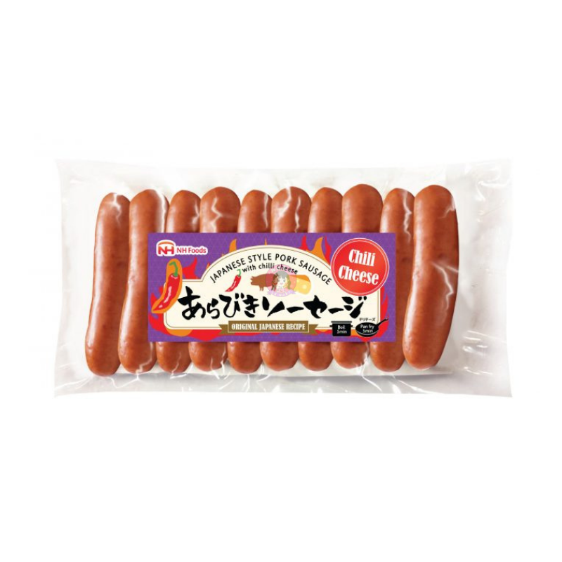 NPH日式香肠芝士香辣味185g Arabiki Sausage Japanese Style Chilli & Cheese Flavour 图像 1
