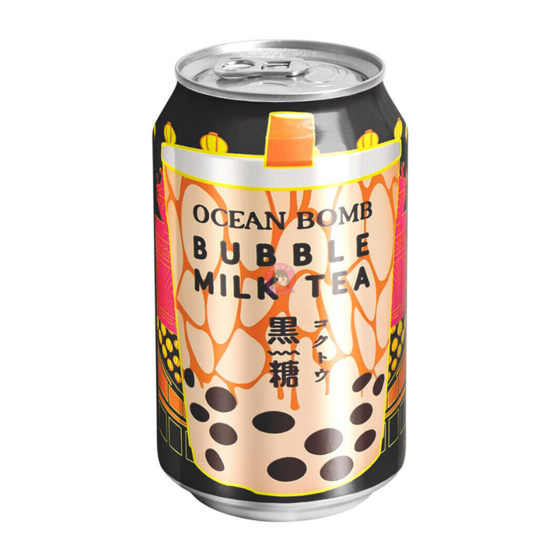 Ocean Bomb Brown Sugar Bubble Milk Tea 330ml 黑糖珍珠奶茶 image 1