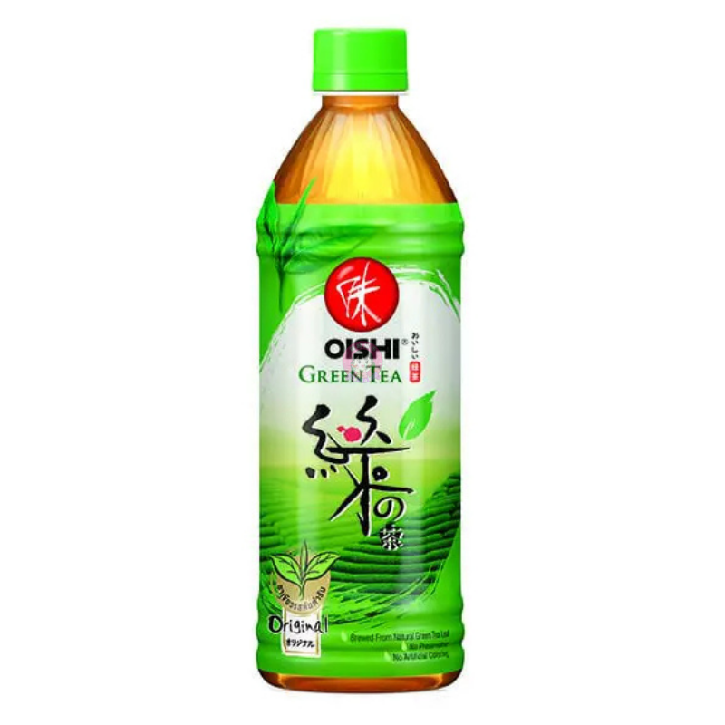 Oishi Green Tea Original Flaovur 500ml 图像 1