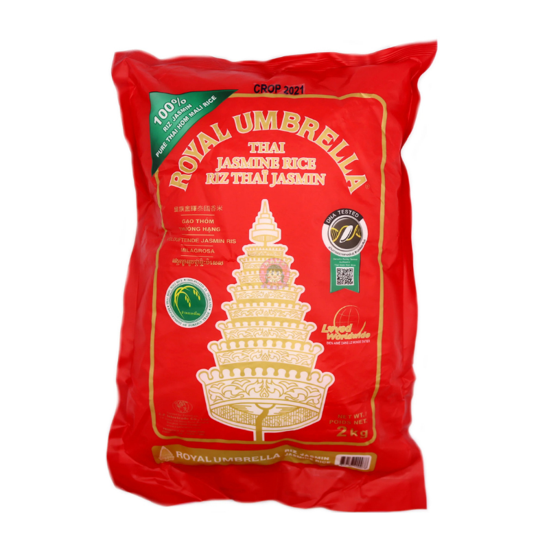 Royal Umbrella Jasmine Rice 2kg image 1