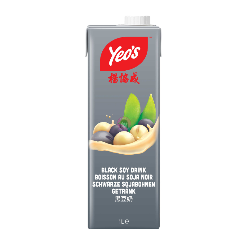 Yeo's Black Soy Drink 1L 杨协成黑豆豆奶 image 1