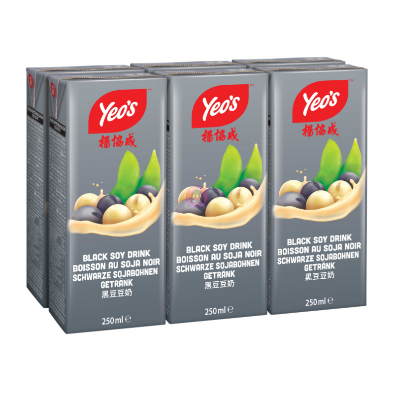 Yeo's Black Soy Drink 6 * 250ml 杨协成黑豆豆奶6连包 image 1
