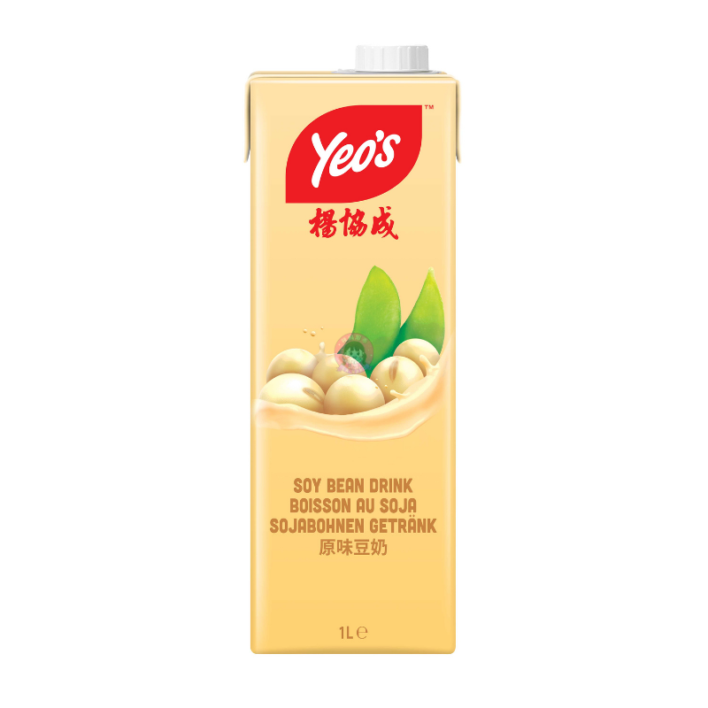 Yeo's Soy Bean Drink 1L 杨协成原味豆奶 image 1