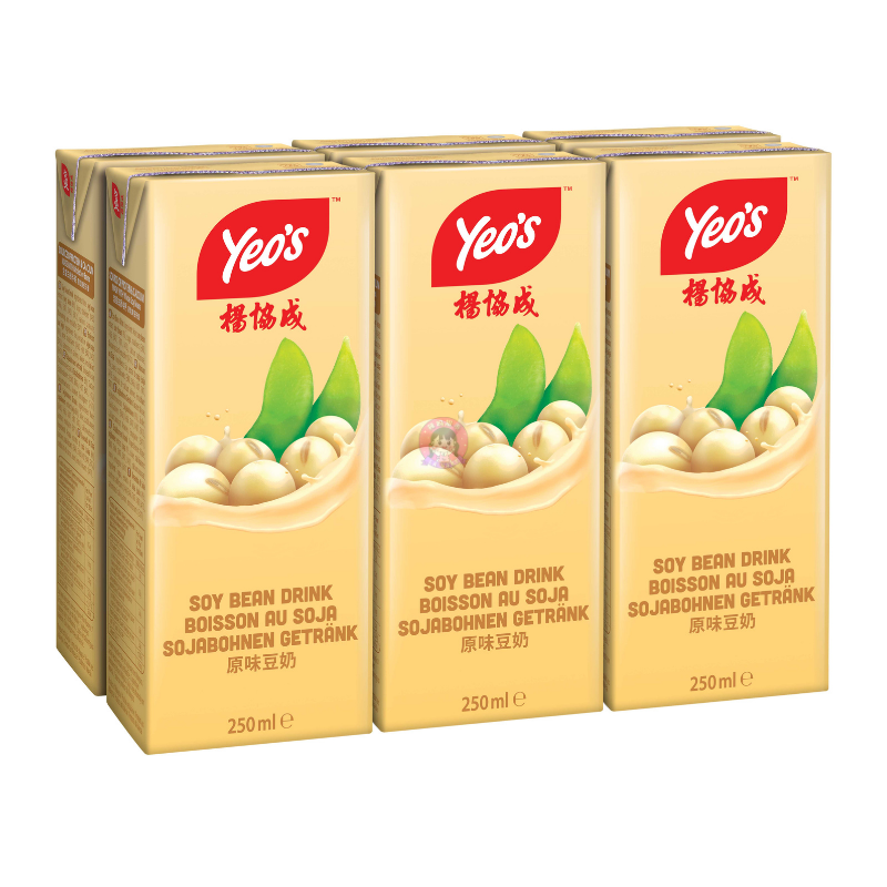 Yeo's Soy Bean Drink 6 * 250ml 杨协成原味豆奶6连包 image 1