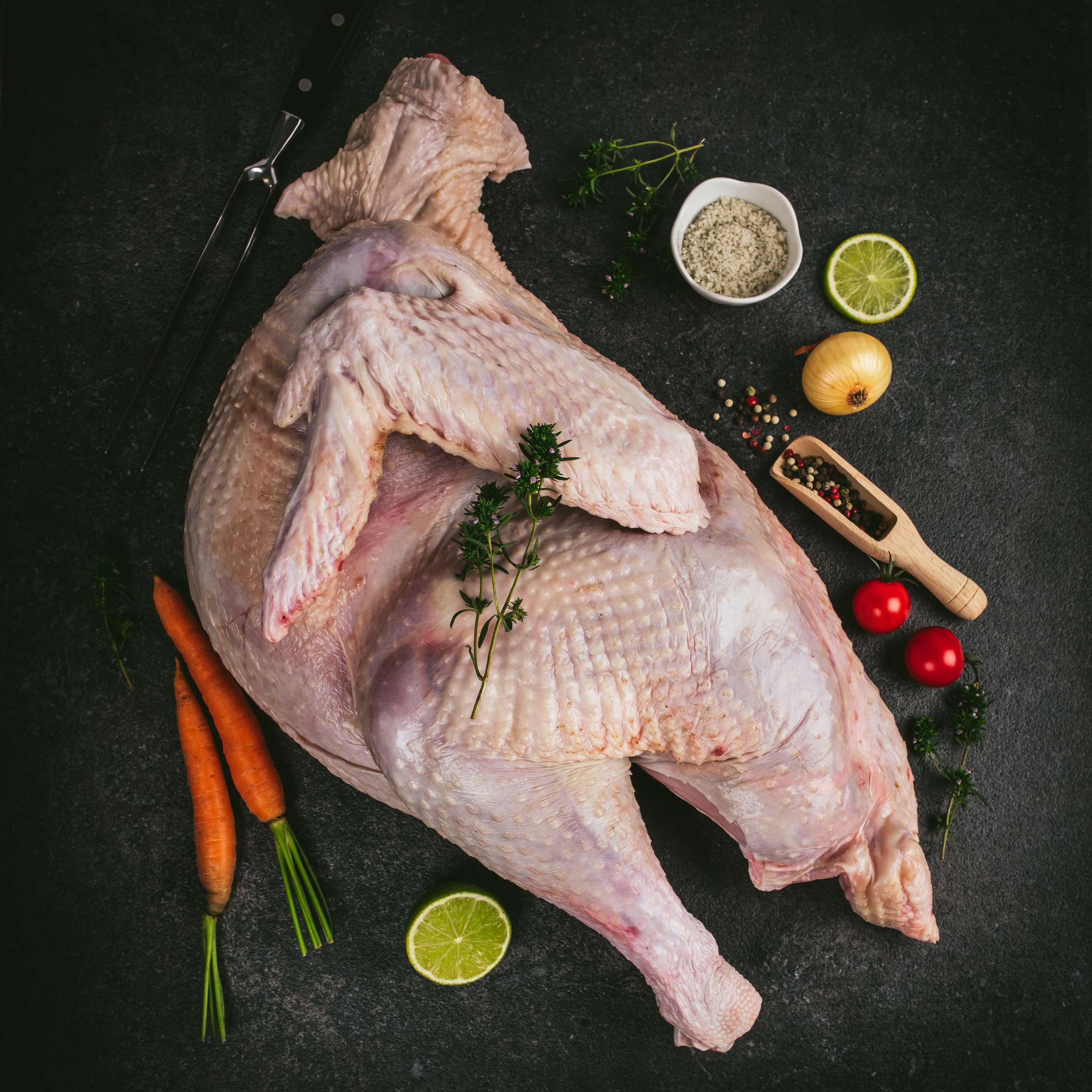 Jumătăți de curcan Ograda Verde ~9 kg imagine 1