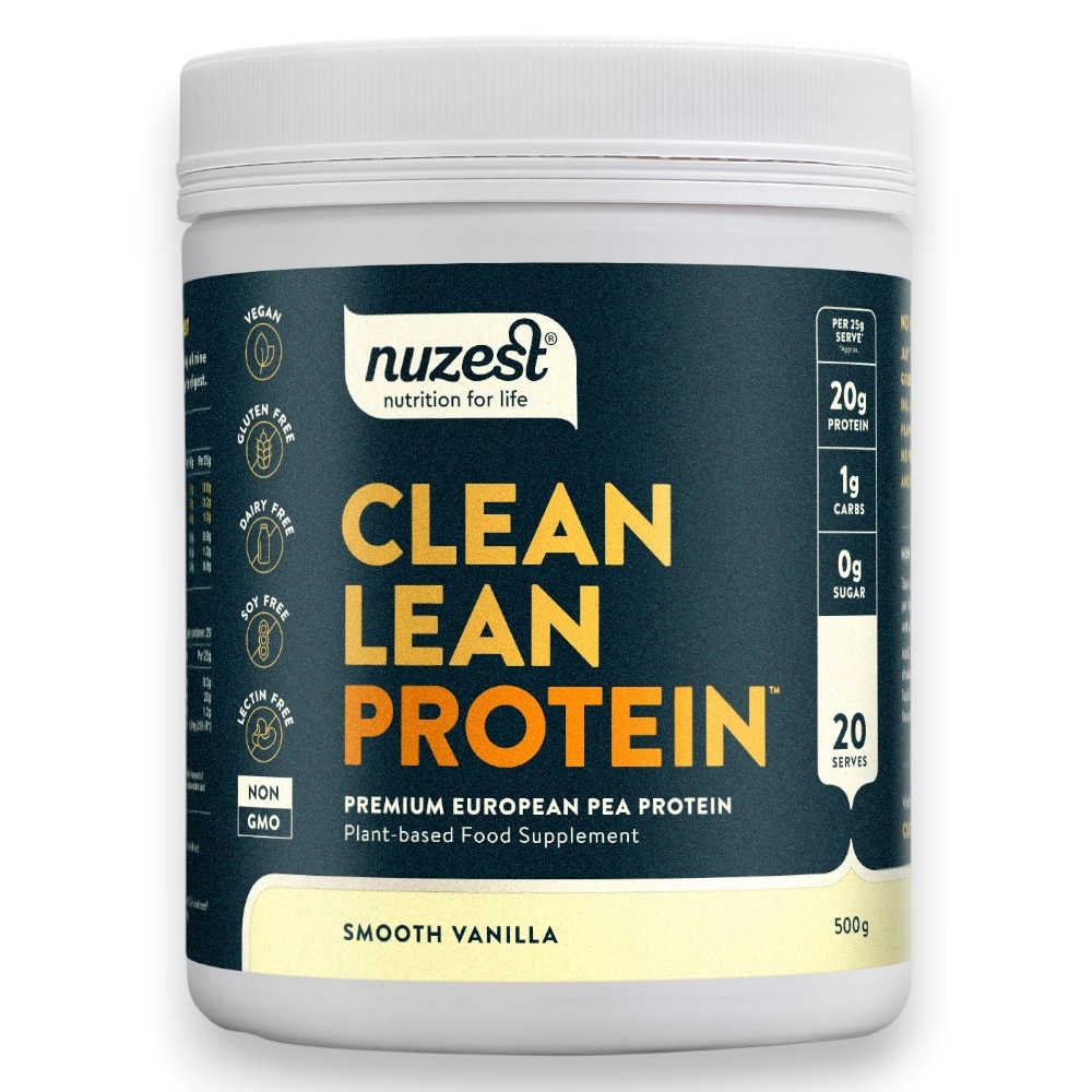 Proteină Vegetală - Clean Lean Protein - Smooth Vanilla - Vegan - 500g Cutie ~ 500g imagine 1