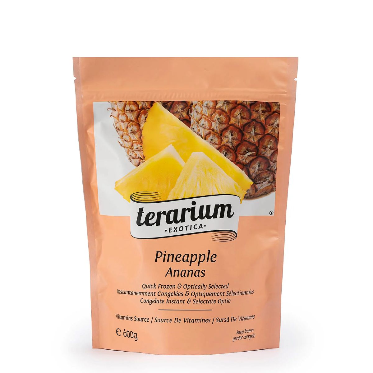 Ananas congelat Terarium 600g Imagine 1