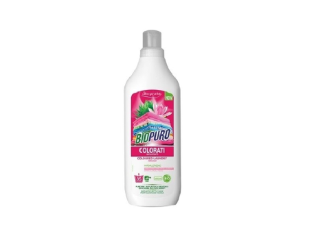 Detergent hipoalergen pentru rufe colorate bio Ambalaj reciclat ~ 1L imagine 1