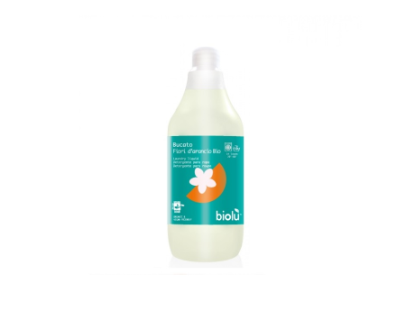 Detergent ecologic lichid pt. rufe albe și colorate cu Portocale 1L Biolu Flacon ~ 1L Imagine 1