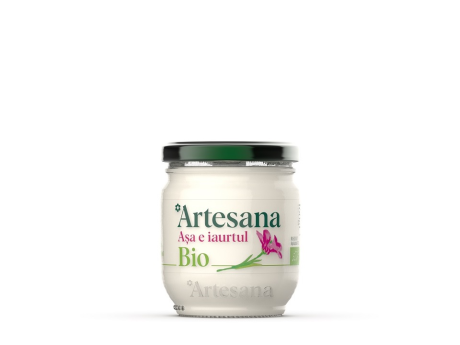 Artesana - Iaurt ecologic din lapte de vacă Borcan ~ 160g imagine 1