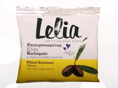 Măsline Kalamata fără sâmburi în ulei extravirgin de măsline - Lelia Pungă ~ 100g imagine 1