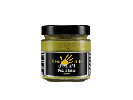 Pesto cu busuioc - Cinquepalmi Borcan ~ 200g imagine 1