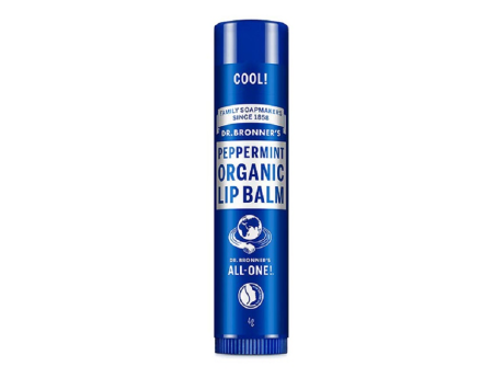 Balsam Organic de Buze Mentă - Dr. Bronner's Bucată ~ 4g imagine 1