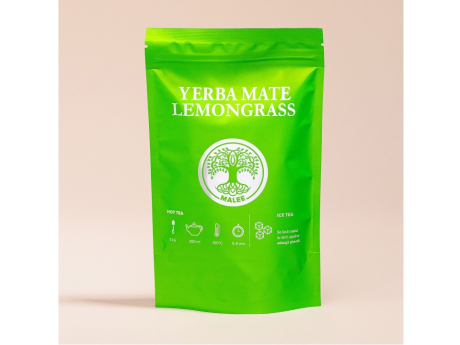 Ceai Yerba Mate Lemongrass - Malee Pungă ~ 50g imagine 1