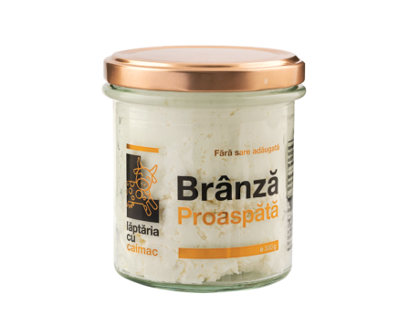 Brânză proaspătă (fără sare) - Lăptăria cu Caimac Borcan ~ 300g imagine 1