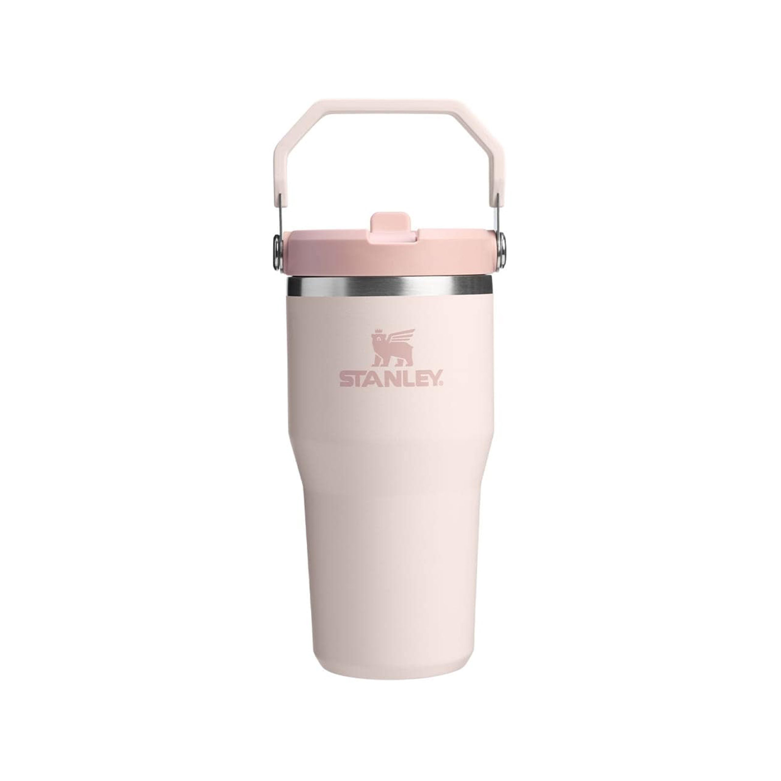 Stanley Ice flow flip straw thermos bottle pink image 1