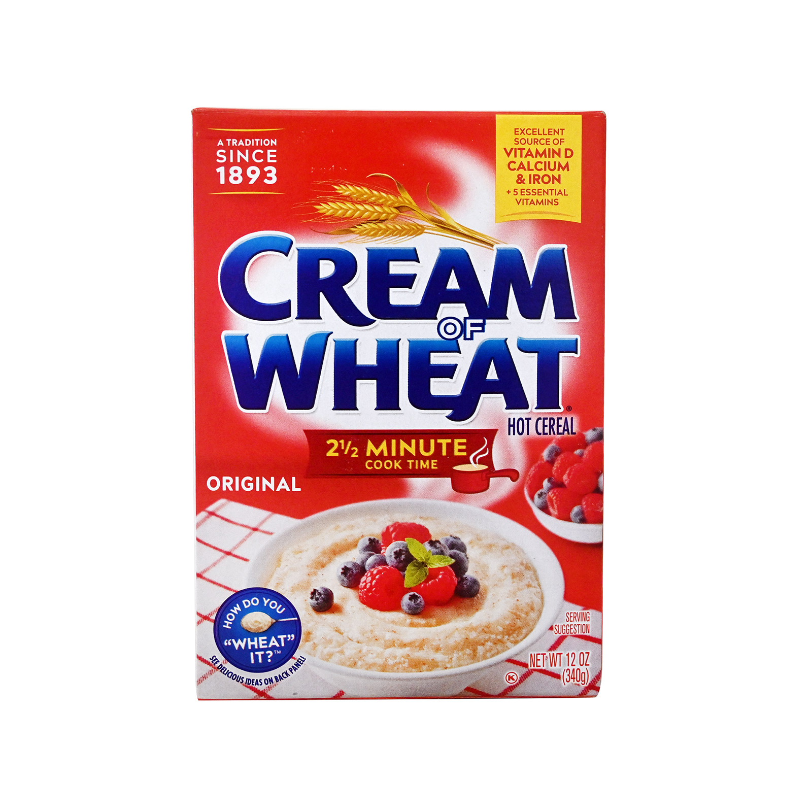 Nabisco Cream of wheat κρεμα σίτου σκόνη με δημητριακά 340g εικόνα 1