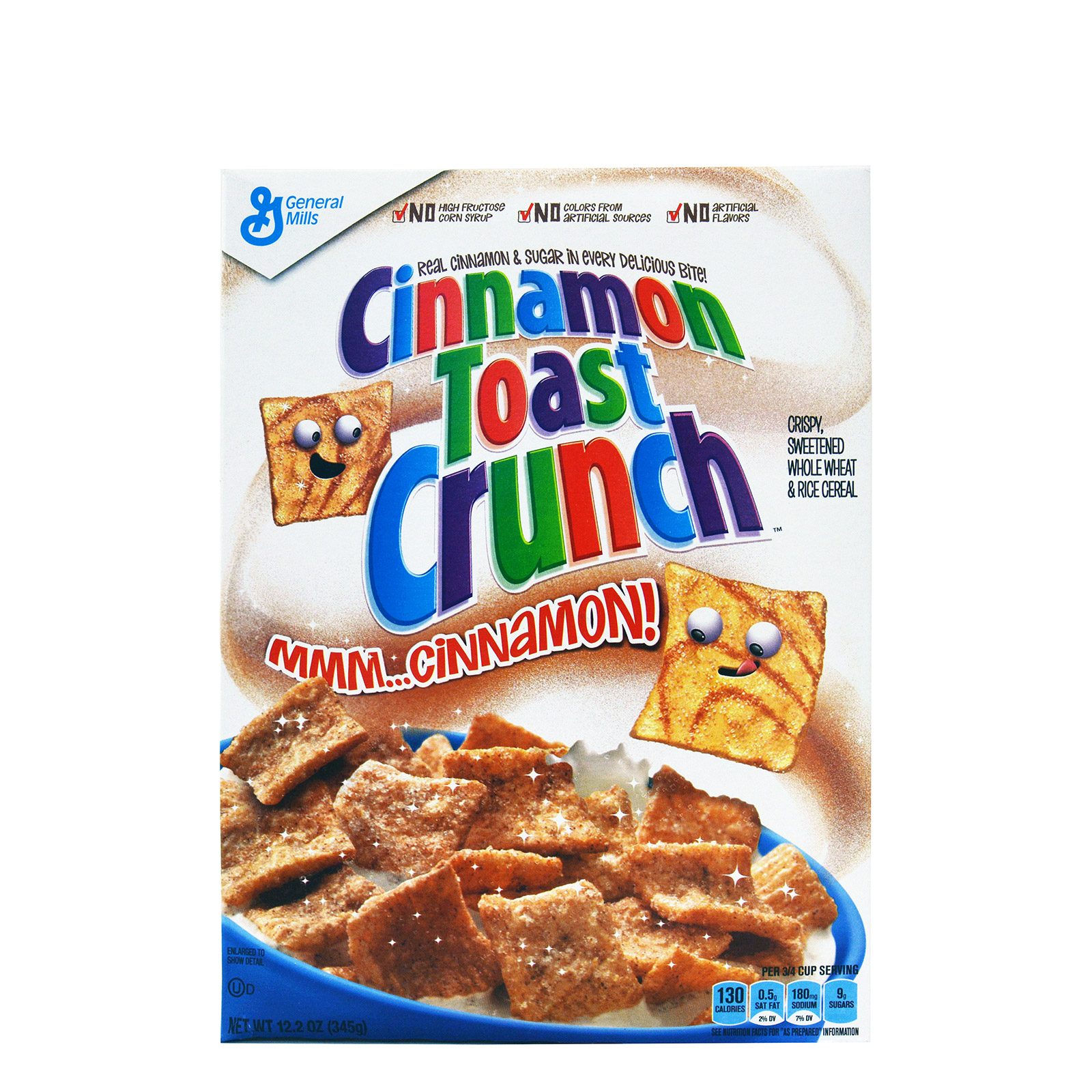 General Mills Toast Crunch μπουκιές δημητριακών crunchy cinnamon 345g εικόνα 1