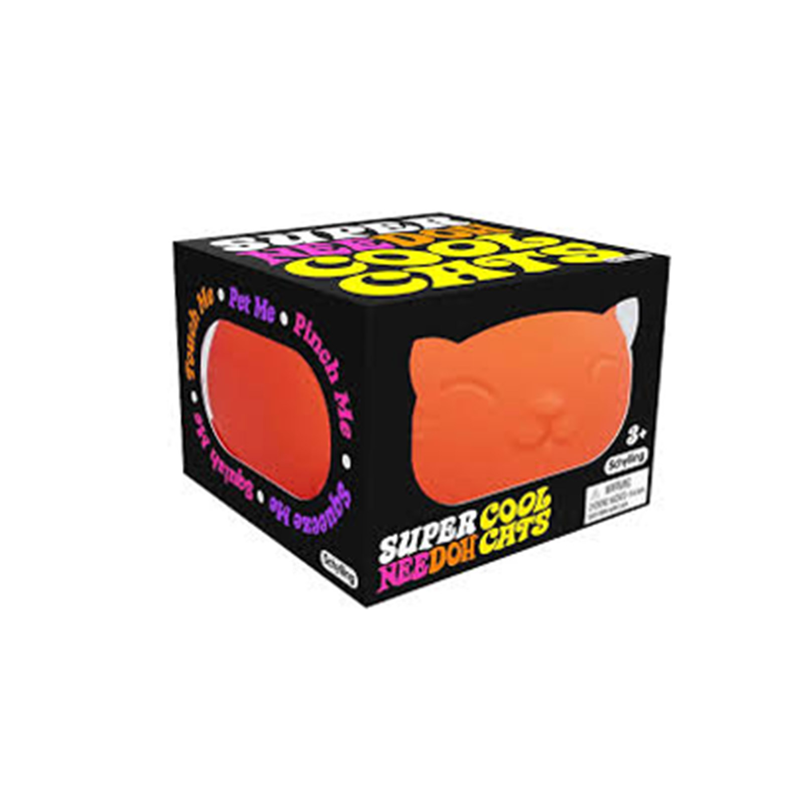 Nee Doh 15751944 Super Cool Cats cat orange image 1